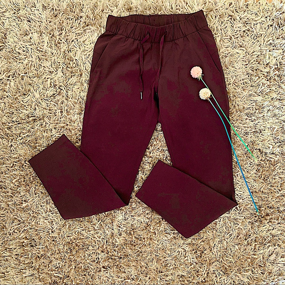 Lululemon Athletica Burgundy Pants